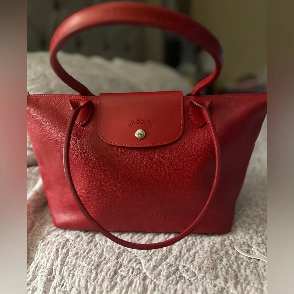Longchamp leather bag - Picture 3 of 10